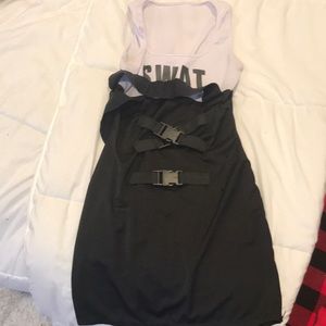 It’s a short dress